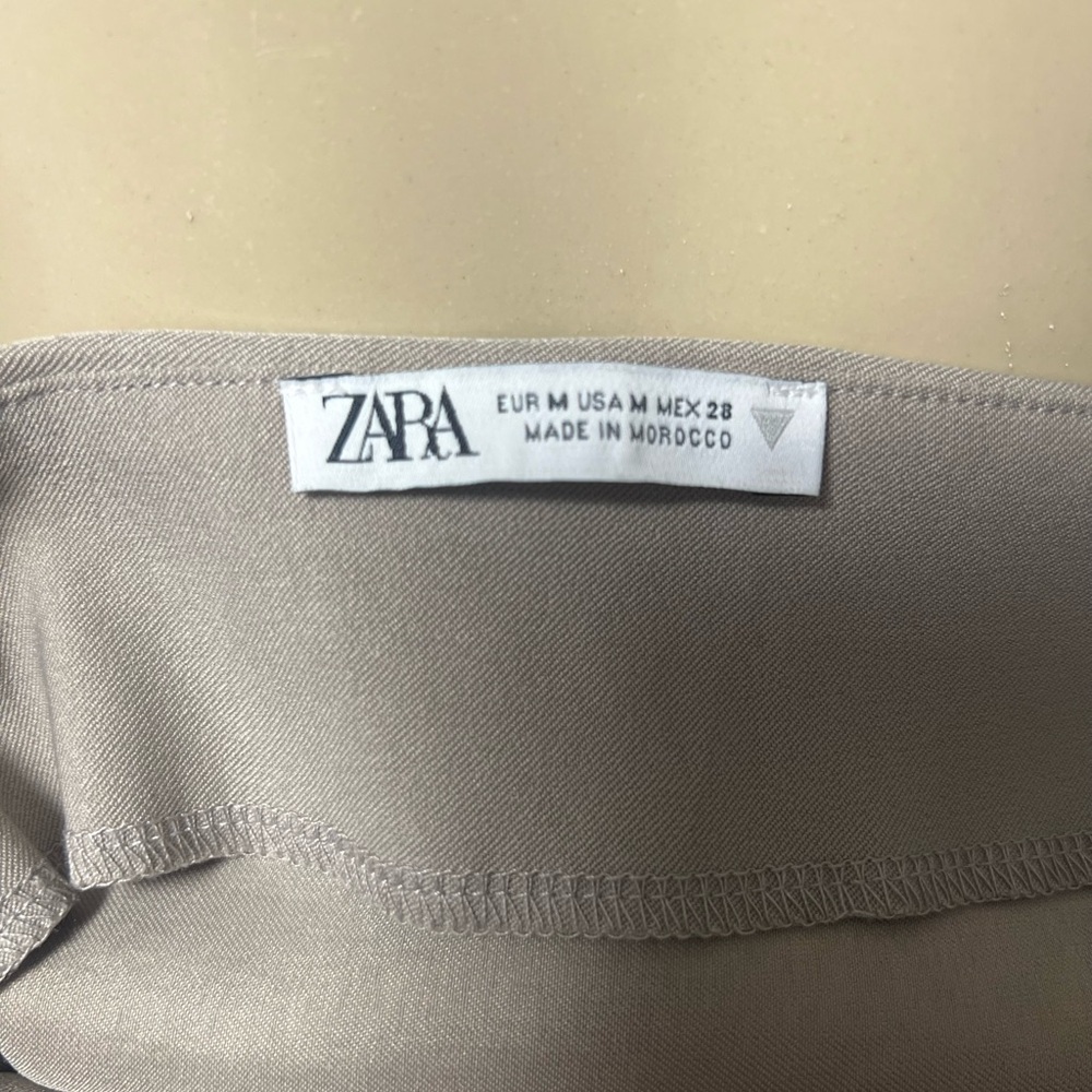 Zara Taupe Mini Dress - Picture 5 of 5